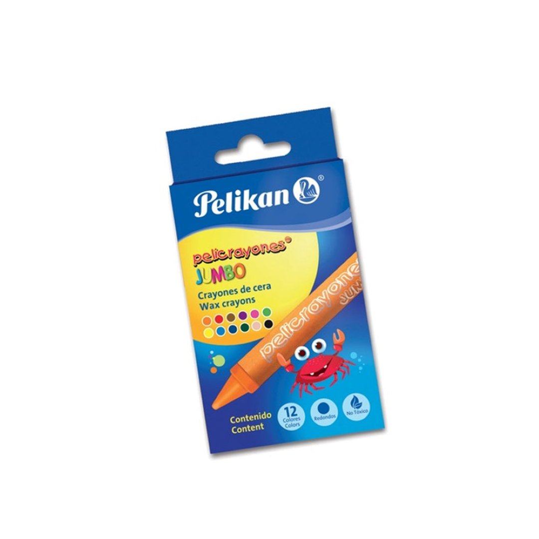 PELIKAN CRAYONS JUMBO 12S 204498